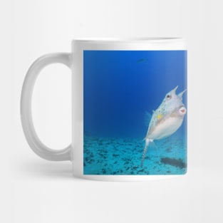 Long Horn Cowfish kiss Mug